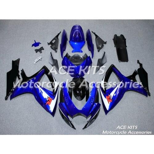 New ABS Bike Fairings Kit Fit for SUZUKI GSX-R600 GSX-R750 K6 2006 2007 Bodywork Set Custom Free All Sorts of Color