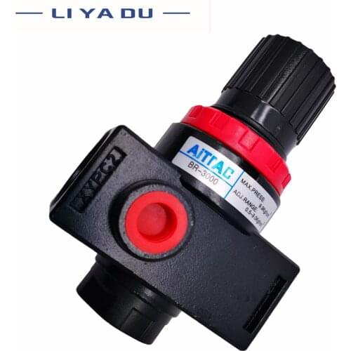 BR2000 BR3000 BR4000 G1/4 3/8 1/2 Pneumatic pump pressure regulating valve regulator air pressure relief BR-3000 BR-4000