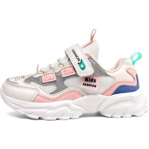 Sales Soft Boys Running Shoes Breathable Non-slip Kids Sneakers Children Girls Sports Shoes Unisex Child Walking Shoe Boy Girl