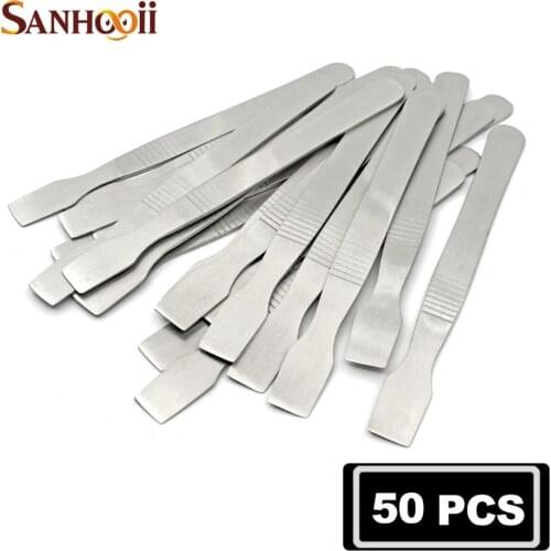 50x SMT BGA Stainless Steel Solder Tin Cleaning Scraper For Welding Soldering Assist Phone Repair Opening Tools Gadgets ZM56