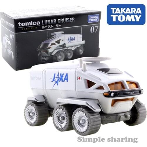 Takara Tomy Tomica Premium #07 Toyota Lunar Cruiser Moon Vehicle 1/110 Car Hot Pop Kids Toys Motor Vehicle Diecast Metal Model