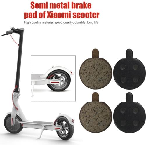 2 Pairs Brake Pads for Xiaomi M365 PRO Electric Scooter Rear Wheel Mijia Pro Brake Disc Friction Plates Pads Scooter Accessories