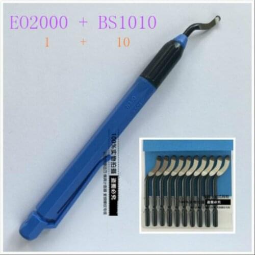 High quality plastic portable edger EO2000 trimming knife blade group deburring front zone BS1010