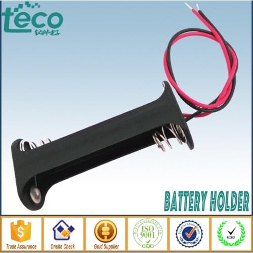 5PCS 2 AA Battery Holder Plastic Battery Storage Box with Wire Leads for AA 2 x aa (TBH-2A-2I-W)