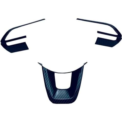 For 2020 2021 Toyota Raize Accessories Steering Wheel Control Panel Button Cover Trim Cover Protector Sticker ABS Car Styling