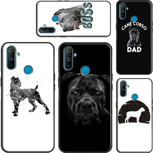 Cane Corso Italian Mastiff Case For Realme 8 Pro 6 7 7i Q3 GT C15 C11 C3 Cover Shell For OnePlus 9 Pro 8 7T 8T Nord