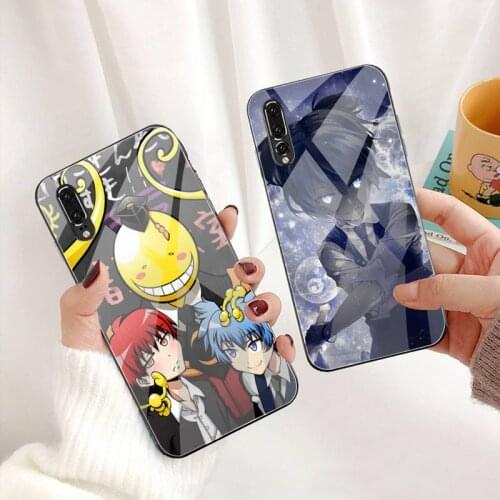 Assassination Classroom Phone Case Tempered Glass For Huawei P30 P20 P10 lite honor 7A 8X 9 10 mate 20 Pro