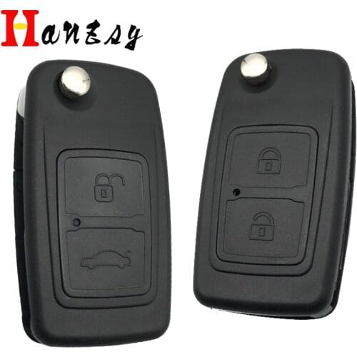 2 Buttons Car key shell Fob For CHERY A5 FULWIN TIGGO E5 A1 COWIN EASTER Replacement Car Flip Folding Remote Key Case Cover