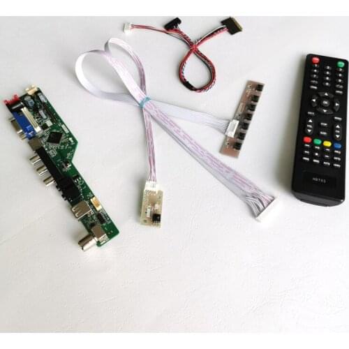 For B156HTN01/B156HTN02/B156HTN03 15.6" VGA USB RF Remote LVDS 40Pin 1920*1080 WLED notebook PC display controller card kit