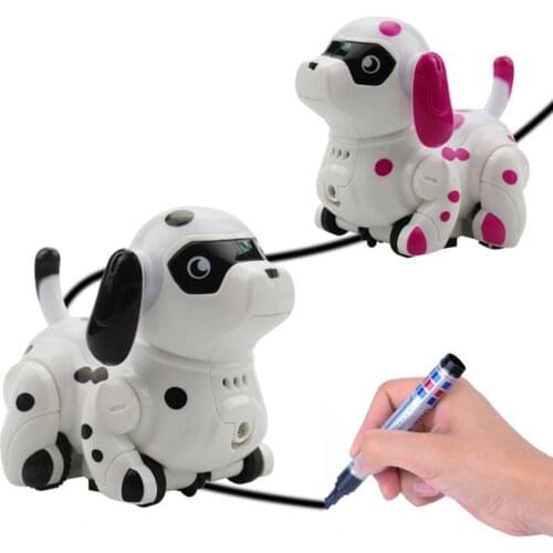 Electric Marking Sensor Color-changing Light Following Line Toy Gog Holiday Gift