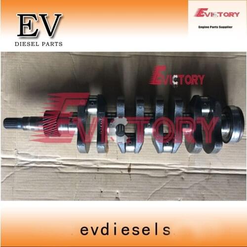 Forging steel V1902 crankshaft for kubota excavator