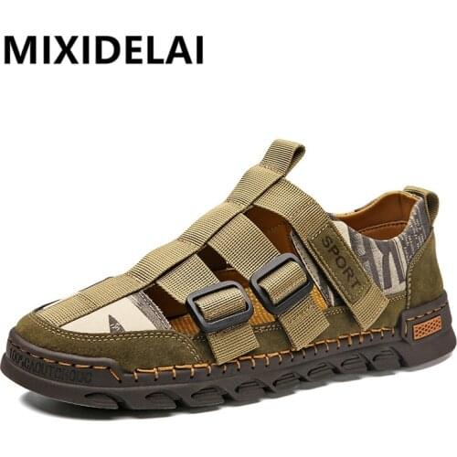 Fashion Light Casual Shoe Mens Beach Sandals 2021 Summer Gladiator Mens Sandals Outdoor Roman Sandals Breathable Men Shoes