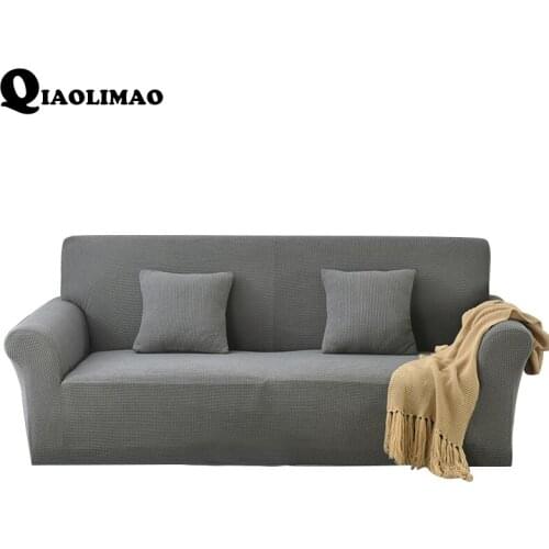 New Slip-resistant Jacquard Sofa Covers 1-Piece Polyester Spandex Fabric Slipcovers Size 90-140cm 145-185cm 190-230cm 235-300cm