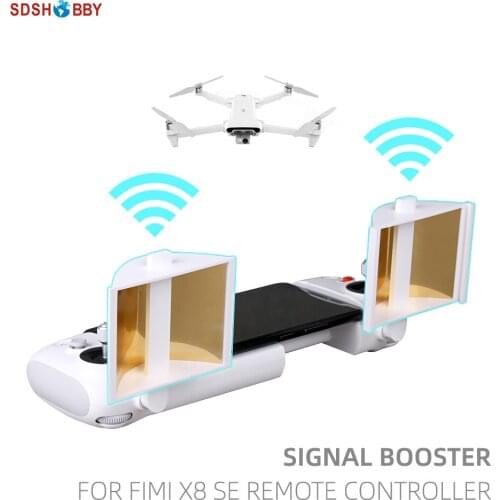 Sunnylife For FIMI X8 SE 2020 Remote Controller Signal Booster MI 4K A3 Drone Antenna Range Extender Signal Booster Accessories