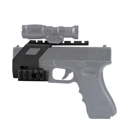 Universal Tactical Pistol Scope Sight Picatinny Rail Laser Base Mount for Glock