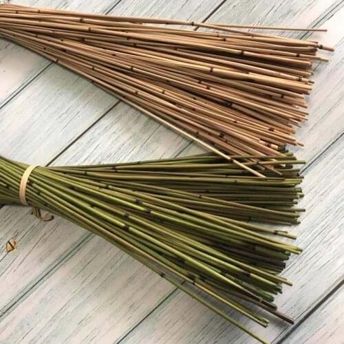Weight:About 2mm,50PCS/35CM Decorative Mini Bamboos Dried Natural Flowers Dry Miniature Bamboo,DIY Crafts Material,Home Decor