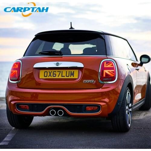 For Mini Cooper F55 F56 F57 LED Car Taillight Tail Lights Rear Fog Lamp Dynamic Turn Signal Reverse Brake Light