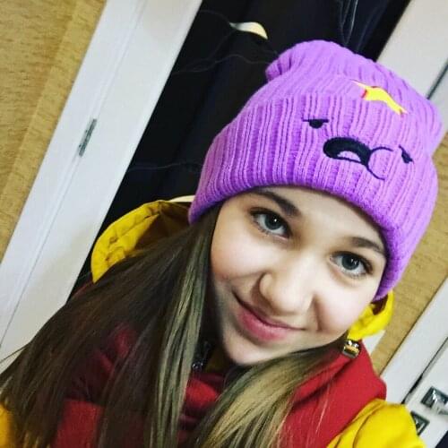 2019 Winter Hats For Women And Men Modno Star Fashion Lovely Cute Hat model Lumpy Space Princess hat Female Skullies Beanies Hat