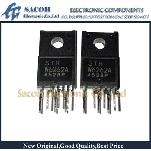 10Pcs STR-W6262A STRW6262A or STR-W6262 STRW6262 or STR-W6265D TO-220F-6 Off-Line PWM Controllers