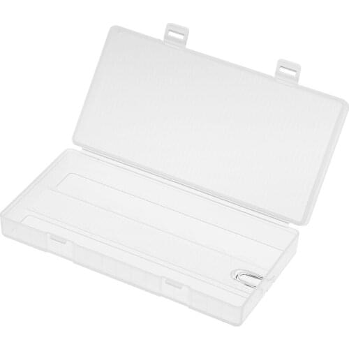 18650 Battery Storage Box Battery Holder Protective Case 8 Slot Battery with Hook Holder Transparent Strong Hard Case