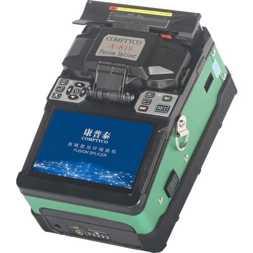 A-81S Green COMPTYCO Automatic Fusion Splicer Machine Fiber Optic Fusion Splicer Fiber Optic Splicing Machine