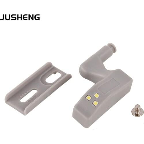 Hot Seles Wireless Cabinet Wardrobe Battery Lights with Intelligent Practical Door Autoswitch LED Mini Cabin Lamp 6pcs/lot