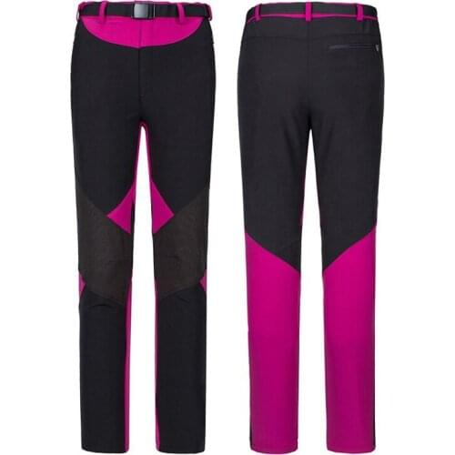 Hiking Camping Climbing Pants Summer Thin Breathable Quick Dry Pants Women Outdoor Sports Travel Waterproof Trousers