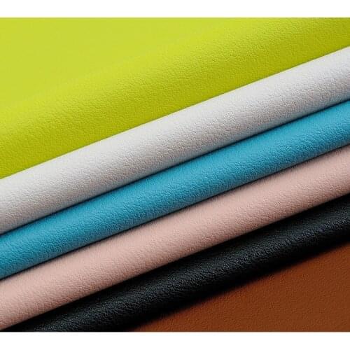 Fast express/ 1.3mm PU leather multi-colored sheep skin grain synthetic leather fabric shoes belts, clothing, furniture material
