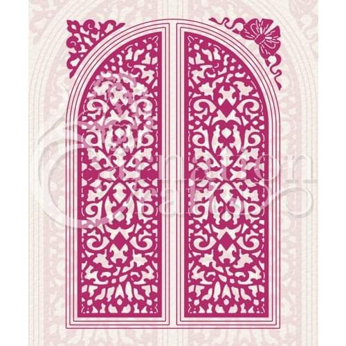 CH 2020 New Arrival Cascades Card Shape Die Set Metal Cutting Die For Scrapbooking DIY Card Stencil Paper Craft Handmade