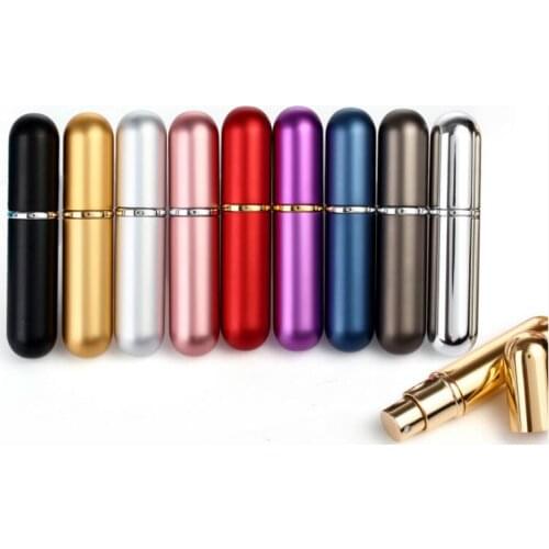 DHL Free Shipping 300pcs MINI 5ML Colorful Travel Refillable Perfume Atomizer Spray Bottle Wholesale + Pipette Dropper PB19