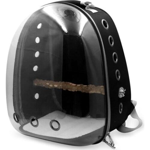 Bird Cage Pet Birds Out Backpack Prospect Transparent Out Parrot Cage Out Portable Pet Cabin