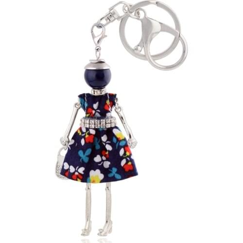 Statement Women Charm Key Chain 2020 Keychain Fashion Girl Jewelry Lady Lovely Car Pendant Gift Wholesale