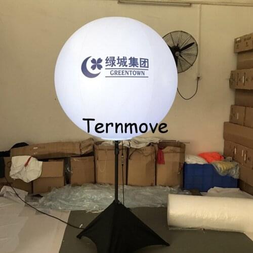 Inflatable balloons with tripod attractive remote controller light inflatable stand light balloon for wedding,party,ceremony