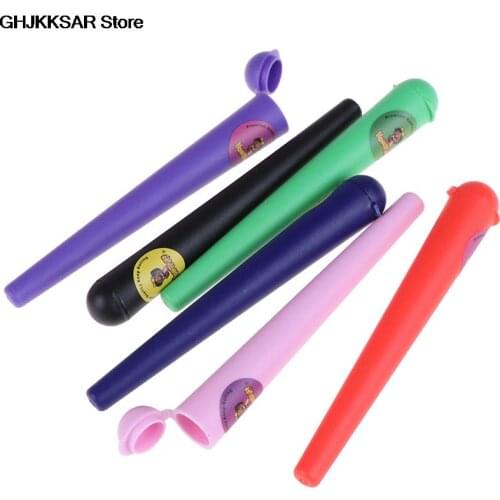 118 MM Plastic King Size Doob Tube Vial Waterproof Airtight Smell Proof Odor Cigarette Solid Storage Sealing Container