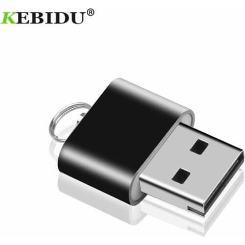 KEBIDU Portable USB Memory Card Reader High speed USB 2.0 Interface Micro SD TF T-Flash Memory Card Reader Adapter Lightweight