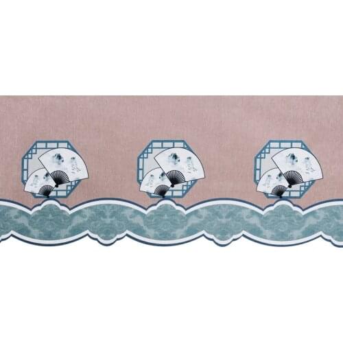 QGVLish 42cm Wide Chinese Short Chenille Curtain Fabrics Lace Trim Ribbon DIY Valance Living Room Decor Curtain Accessories