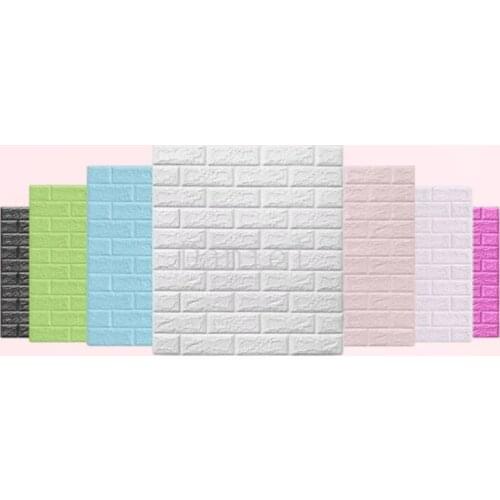 Peel and Stick Wallpaper for Living Room Bedroom Background Wall Decoration Made of Foam Brick 3d Wall Panel