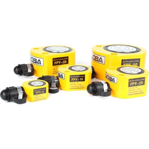 Ultra-thin Portable Hydraulic Lifting Jack Separate Hydraulic Booster Hydrocylinder 5T-100T Y