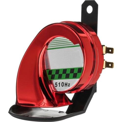 12V 130dB Universal Waterproof Loud Snail Air Horn Siren For Truck Motorcycle Car