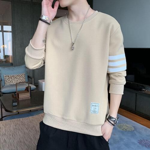 2021 Brand Hoodies Men Sweatshirt Long Sleeve New Autumn Man Clothe Korean Style Plus Size 4XL Loose Fashion Clothing Casual Top