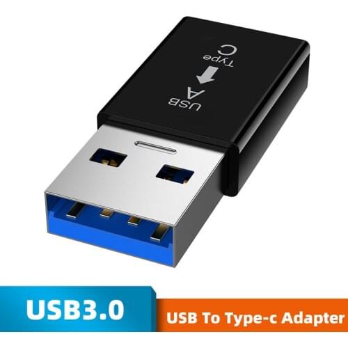1pcs Type-C To USB 3.0A Adapter Typc-c Converter Compact Portable Light Weight Charging Durable Use C-type Data Cable Adapter