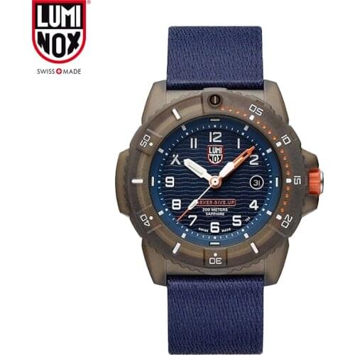 Luminox watch men Tritium self-luminous Bell co-branded Environmental protection limited series Military Quartz Swiss Watch 3703