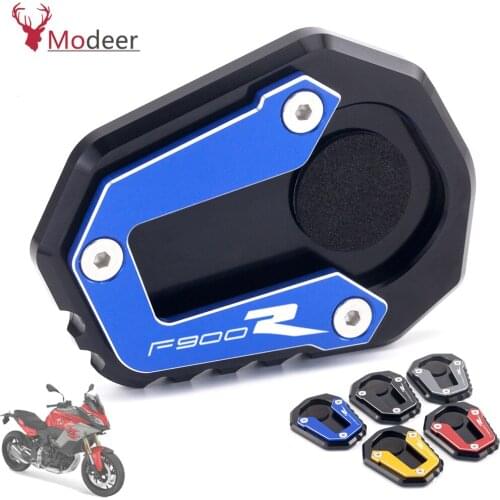For BMW F900R F900 R F 900R 2020 2021Motorcycle CNC Kickstand Side Stand Vergroten Plaat Extension Pad F 900 R Accessories Parts