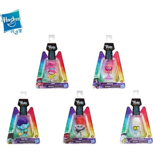 Hasbro Trolls Magic Hair Elf 2 World Tour Serial Music Elf Childrens Mini Doll