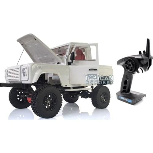 Hercules 1/10 Land Rover D90 RC Rock Crawler Car Pickup Metal Chassis ESC Radio Model Outdoor toys for boy gift THZH0891-SMT6