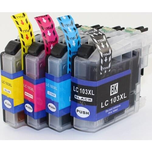 INK WAY 5 PCS LC101 chipped Compatible ink cartridge for DCP-J152W MFC-J245 J285DW J450DW J470DW J475DW J650DW J870DW J875DW