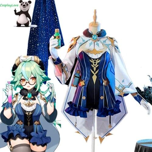CosplayLove Genshin Impact Sucrose Cosplay Costume Custom Made For Girl Boy Halloween Christmas