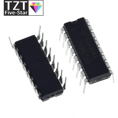 TZT 10PCS SN74HC165N DIP-16 SN74HC165 74HC165N 74HC165