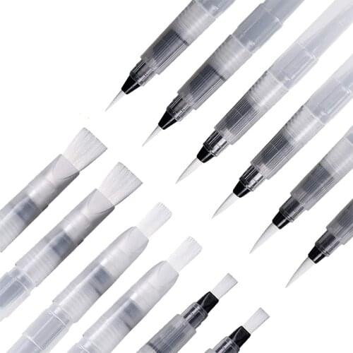 Water Brush Pen Set,Water Color Brush Pen Set,Watercolor Paint Pens for Painting Markers(12 Piece)