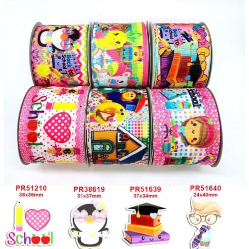 2020 new arrival 3 inch grosgrain ribbon wholesale Printed cartoon character ribbon 42552